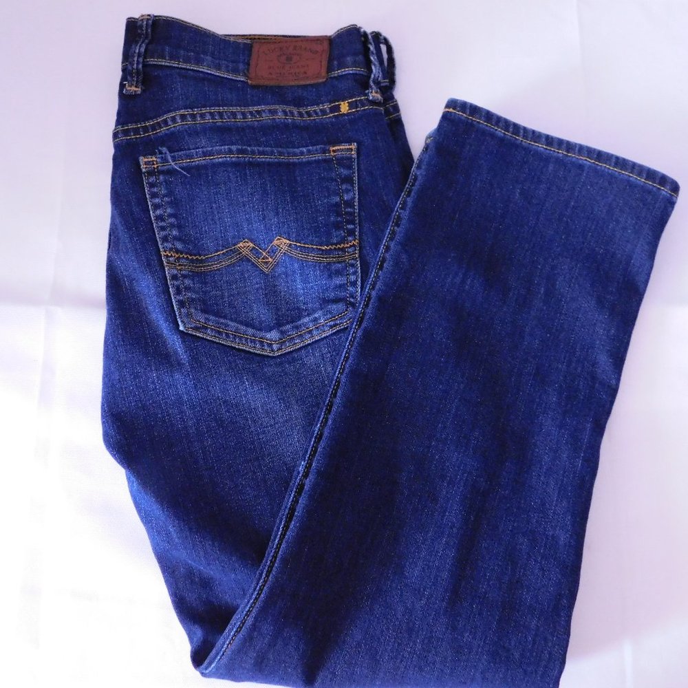 Lucky Brand Sweet n Crop Straight Jeans Sz 2